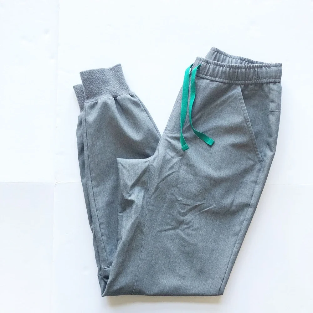 FIGS Scrubs Mens XS Tansen Jogger Pants Graphite Gray Technical Collection